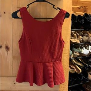 Peplum top